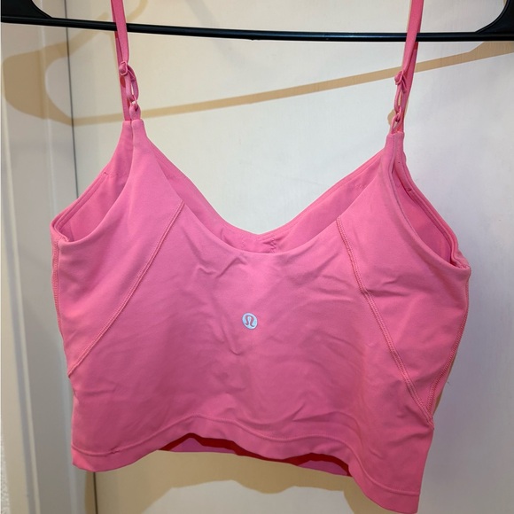 Lululemon Athletica Pink Crop Top - Picture 2 of 4